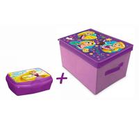 Disney Rapunzel Plegable Caja de Almacenaje Juego Lonchera Pan con Mantequilla