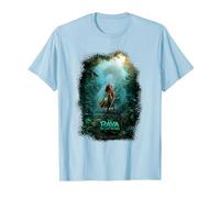 Disney Raya and the Last Dragon Kingdom of Kumandra Camiseta, Hombre, Azul Bebé, XL