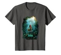 Disney Raya and the Last Dragon Kingdom of Kumandra Camiseta, Niños, Asfalto, 10 años