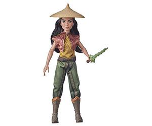 Disney Raya and The Last Dragon Raya's Adventure Styles, muñeca de Moda con Ropa, Zapatos y Accesorio de Espada, Juguete para niños de 3 años en adelante