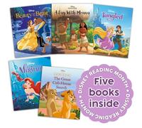 Disney Reading Collection: Five storybooks featuring The Little Mermaid, Beauty and the Beast and more to celebrate Disney Reading Month!
