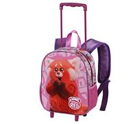 Disney Red Yaay-Mochila 3D con Ruedas Pequeña, Rosa, 26 x 34 cm, Capacidad 12.5 L