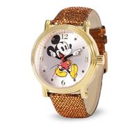 Disney Reloj analógico de Cuarzo japonés para Mujer con Correa de Cuero NEWDS001224