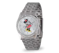 Disney Reloj Analógico para Mujeres de Cuarzo japonés con Correa en Metal NEW002761