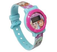 Disney Reloj de pulsera digital Frozen Elsa y Anna con correa ajustable