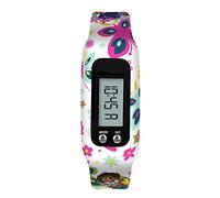 Disney Reloj Digital de Cuarzo para niñas con Correa de Silicona ENC4027, Multicolor, Correa.