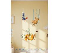 Disney Rey León Pared Pegatinas 50x70cm Nala & Simba Niño Guardería Juego de