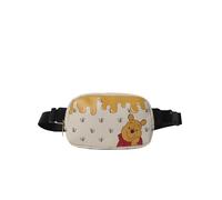 Disney - Riñonera cruzada para mujer, diseño de Eeyore Pooh, Pooh White, Talla única