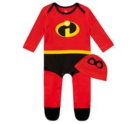 Disney Ropa Bebe Niño con Gorro The Incredibles | Pijama Bebe Los Increíbles