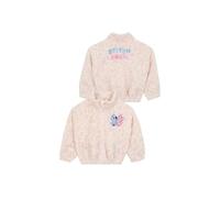 Disney Ropa De Stitch Niña | Angel Stitch Chaqueta Niña Primavera | Forro Polar Niña | Marfil 11-12 Años