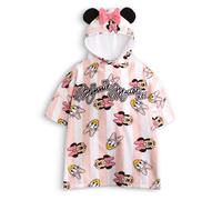 Disney Rosado Minnie And Daisy Toalla Poncho Chicas