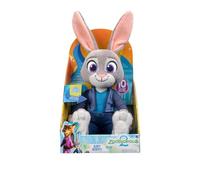 Disney 's Zootropolis 2 - Peluche de Judy Hopps de 14 pulgadas, más de 10 sonidos y frases, juguetes de peluche para niños y preescolares, adecuado para mayores de 3 años