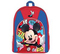 Disney Sac à dos Mickey 35x27x10cm garçon, rouge, Taille unique