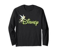 Disney Script Logo Tinker Bell Trip & Vacation Matching Manga Larga