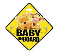 Disney Señal de advertencia Baby On Board - Winnie The Pooh - 9625