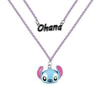 Disney Set 2 Colgantes Stitch Ohana