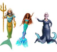 Disney - Set de La Sirenita : Ariel, Rey Tritón & Úrsula - Figuras