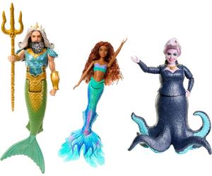 Disney - Set de La Sirenita : Ariel, Rey Tritón & Úrsula - Figuras