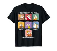 Disney Seven Dwarfs Current Mood "I Don't Know if I Feel..." Camiseta