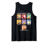 Disney Seven Dwarfs Current Mood "I Don't Know if I Feel..." Camiseta sin Mangas