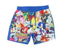 Disney Short de Bain Sonic. Juego de Camisa para Nadar, Azul Marino, 10 años para Niños