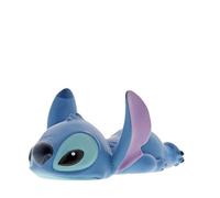 Enesco Figura de Stitch tumbado (Lilo & Stitch) - Resina de alta calidad, hecha a mano