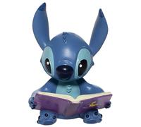 Figura enesco disney stitch con libro