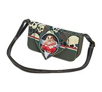 Disney Siete Enanitos Skull-Bolso Bandolera Handy, Verde, 24 x 12 cm