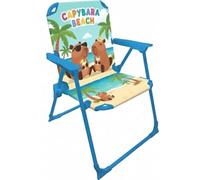 Disney Silla Infantil Plegable Playa y Jardín - con Brazos, Ligera, Compacta y Fácil de Transportar - Silla para Niños Interior/Exterior - hasta 30 kg (Capybara 1713)