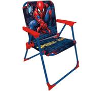 Disney Silla Infantil Plegable Playa y Jardín - con Brazos, Ligera, Compacta y Fácil de Transportar - Silla para Niños Interior/Exterior - hasta 30 kg (Spiderman (8717))