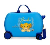 Disney Simba Camuflaged Equipaje- Equipaje para niños, Niños, Camuflaged Cierre de combinación Lateral 4 Ruedas Equipaje de Mano está Fabricada en ABS, un Material rígido y Ligero.