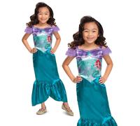 Disney Sirenita Traje Autorizado Disfraz Ariel Oficial