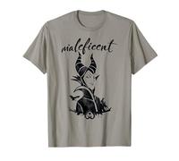 Disney Sleeping Beauty Maléfica - Camiseta estampada pintada Camiseta