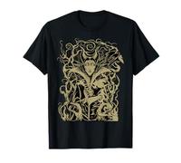 Disney Sleeping Beauty Maléfica In Thorns Retrait Sketch Camiseta