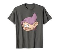 Disney Snow White And The Seven Dwarfs Dopey Big Face Camiseta