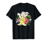Disney Snow White Greetings From Dopey Camiseta, Hombre, Negro, S
