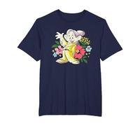 Disney Snow White Greetings From Dopey Camiseta, Hombre tallas grandes, Azul Marino, 4X Alto