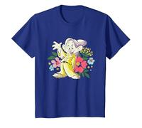 Disney Snow White Greetings From Dopey Camiseta, Niños, Azul Real, 10 años