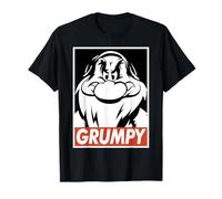 Disney Snow White Grumpy Streetwear Poster Camiseta