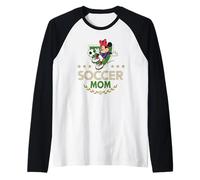 Disney Soccer Mom Sports Minnie Mouse Mother's Day Tee Camiseta Manga Raglan
