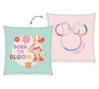 Disney soft velboa almohada minnie mouse born to bloom 40 x 40 cm