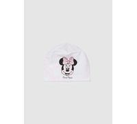 DISNEY, Sombrero Multicolor De Algodón Elástico Para Niña Con Estampado, Niña, Blanco/rosa, Talla: 52