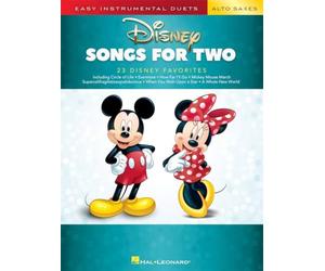 Disney Songs: Easy Instrumental Duets - Two Alto Saxes