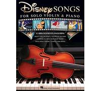 Disney – Canciones para violín solo y piano – Libro + partitura – 11 arreglos – Hal Leonard