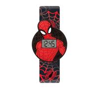Spiderman SPD7020ARG - Reloj de pulsera, negro/rojo, Moderno