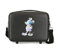 Disney Special Shine Mickey Silver Neceser Adaptable Negro 29x21x15 cms Rígido ABS 9,14L 0,8 kgs