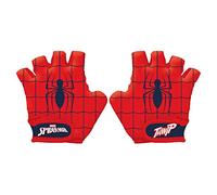 Disney Spiderman Guantes de Ciclismo, Niños, Multicolor, Größe S (Handumfang ca. 15cm)