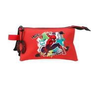 Disney Spiderman Urban Accesorio de Viaje- Neceser, Niños, Rojo