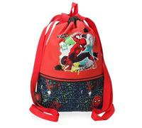 Disney Spiderman Urban Equipaje- Bolsa de Mensajero, Niños, Rojo