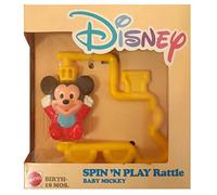 DISNEY SPIN'N PLAY Rattle BABY MICKEY by Disney